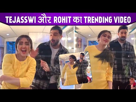 Tejasswi Prakash And Rohit Suchanti Dance On A Trending Instagram Video They Just Nailed It