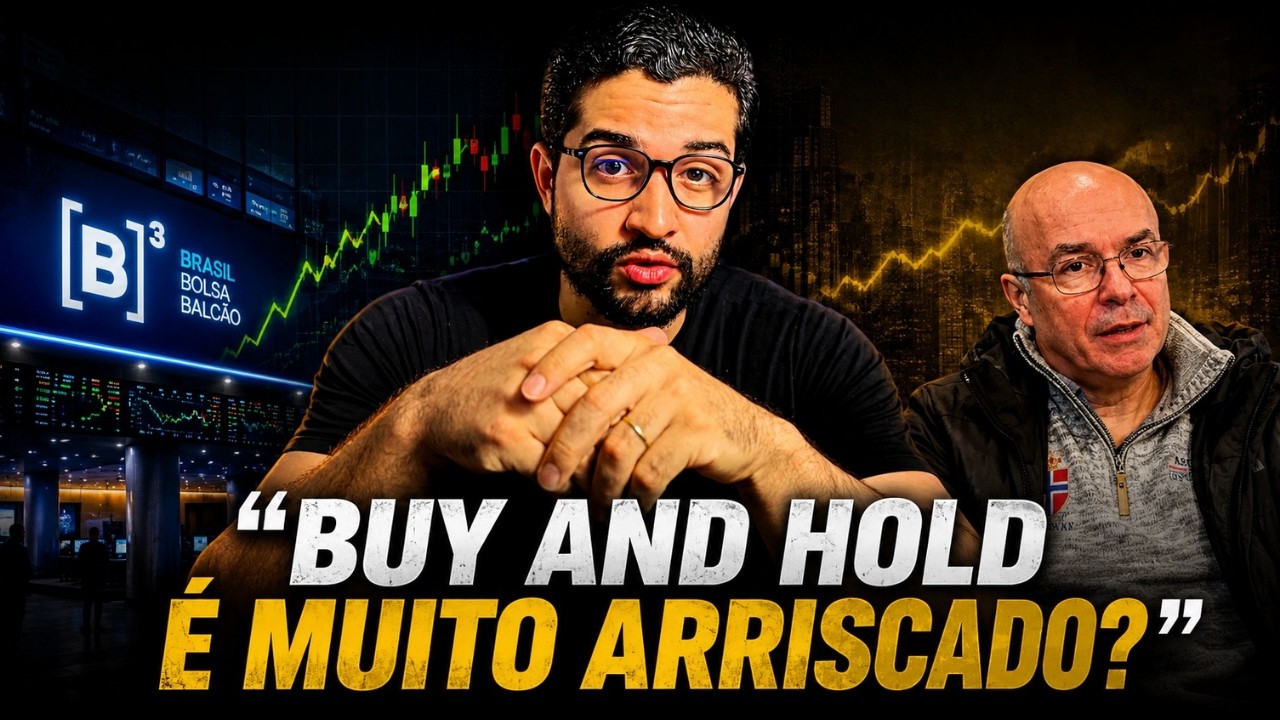 REAGI À AFIRMAÇÃO DE QUE O BUY AND HOLD É A ESTRATÉGIA DE INVESTIMENTO MAIS ARRISCADA QUE EXISTE