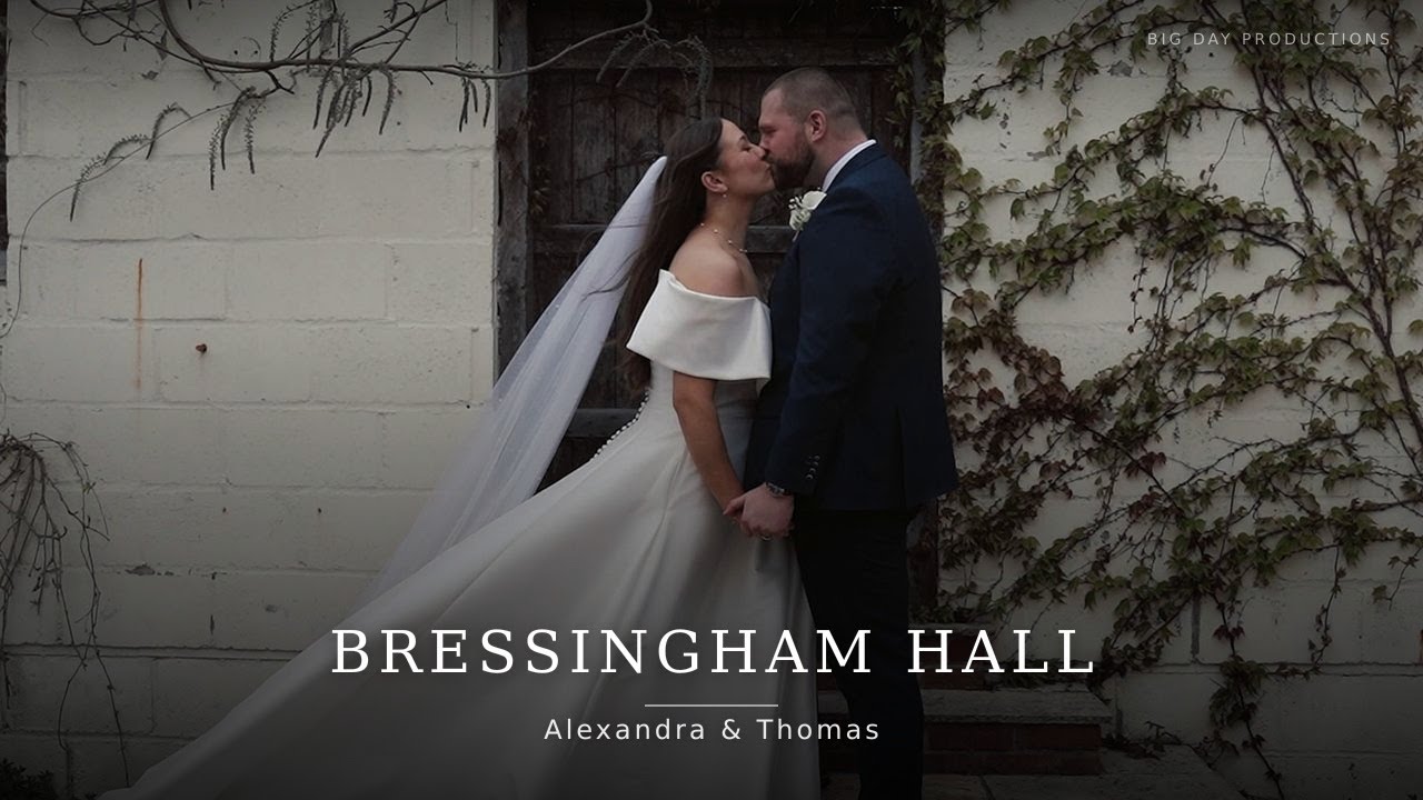 Bressingham Hall wedding photography and film