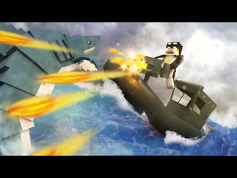 Shark Attack! Minecraft Roleplay - Jaws Movie 2