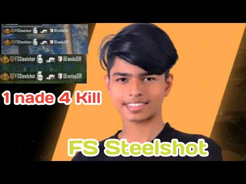 Fs Steelshot Wipe DE With 1 Grenade in PMPL Finals 2020 | Fs Steelshot