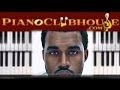 KANYE WEST - "MERCY" - easy piano lesson ...