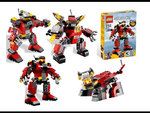 Vidéo LEGO Creator 5764 : Le robot