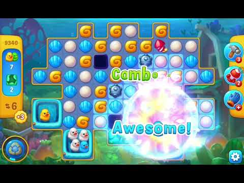 Fishdom easy Level 9340 (with ingame boosters) @choraelmin