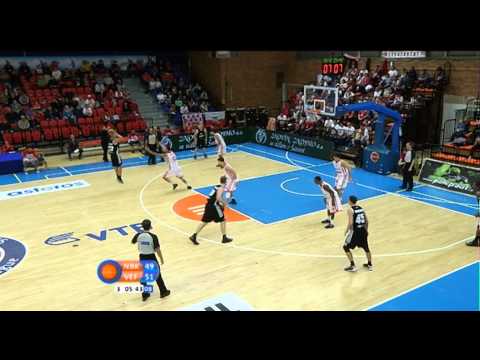 Nymburk. Game against VEF