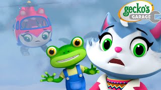Oh No! Helena is Lost! 😱🚁 | Gecko's Garage 🚚 | Cartoons For Kids | Toddler Fun Learning
