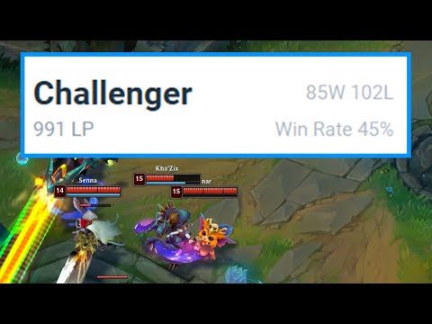 How Players can get Challenger with 45% Win Rate!