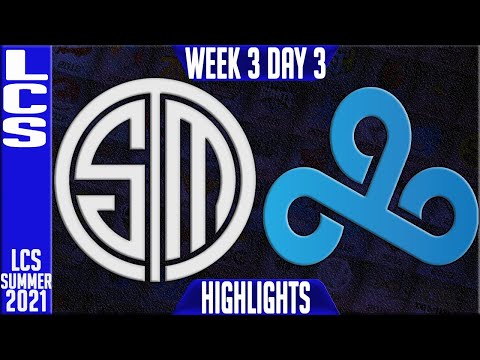 TSM vs C9 Highlights | LCS Summer 2021 W3D3 | Team Solomid vs Cloud9