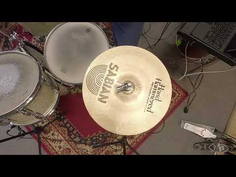 Sabian 13" HH Hand Hammered Fusion Hi-Hat Cymbals 887g 1467g