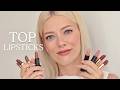 My Top Lipsticks Part 2 Swatches Undertones And Real Skin Tests Elena Rachitskaya