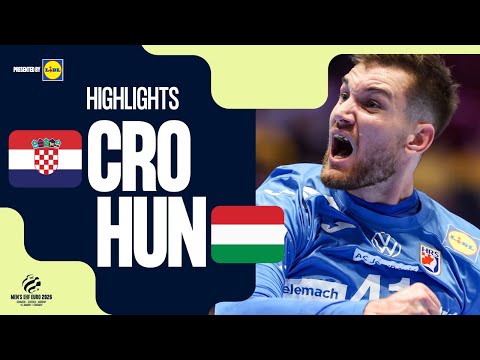 Croatia vs Hungary | Highlights | Men's EHF EURO 2026