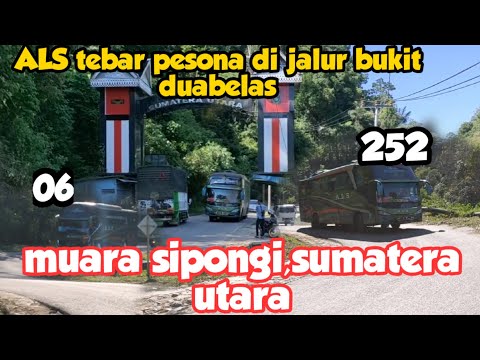 ALS 252 dan 06 tebar pesona di kawasan bukit dua belas ,muara sipongi, sumatera utara