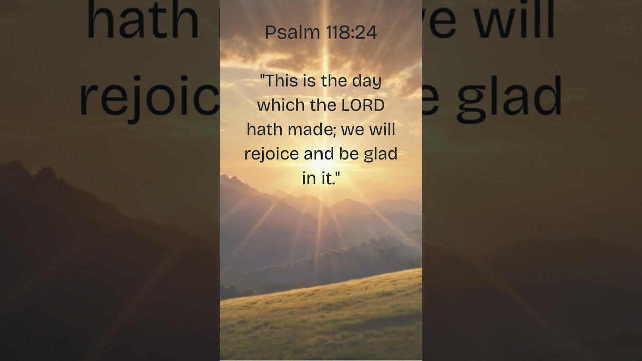 Psalm 118:24