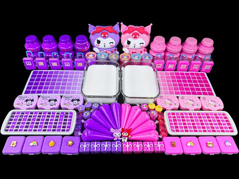 PINK vs PURPLE SLIME | 30 Minutes Satisfying Slime Video, Mixing Random Thing|Tana Slime ASMR