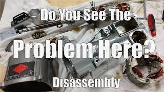 Complete Disassembly of the Skilsaw 12" Worm Drive Miter Saw To Find Issues From Previous Video