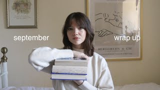 september wrap up | truly devious, queen of shadows + more