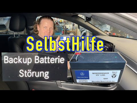 Backup Battery Replacement A B CLA GLB GLA How to remove Install 177 118 247 Mercedes