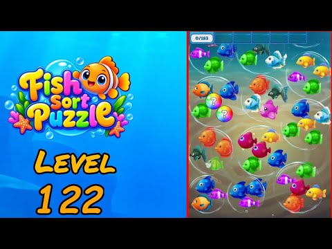 Fish Sort Puzzle Level 122 Walkthrough thumbnail