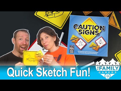 SNAP Review – Caution Signs [with The Family Gamers]