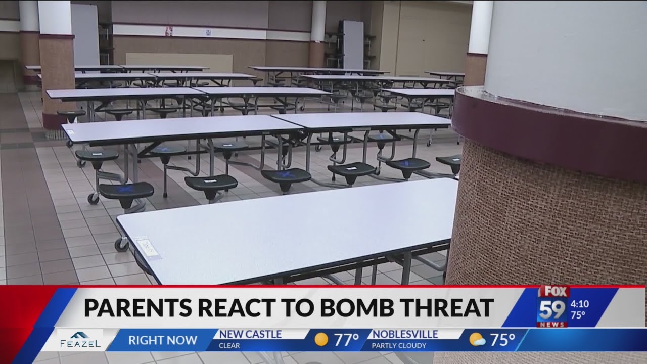 Indiana parents react to school bomb threats