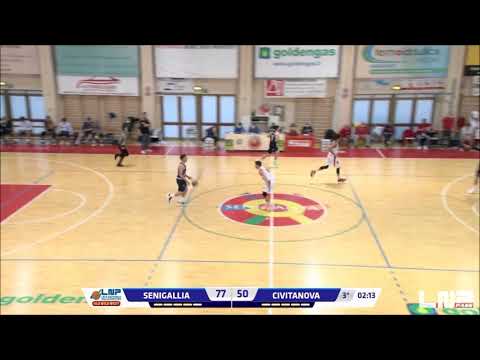 Goldengas Senigallia-Rossella Civitanova 103-84, gli highlights