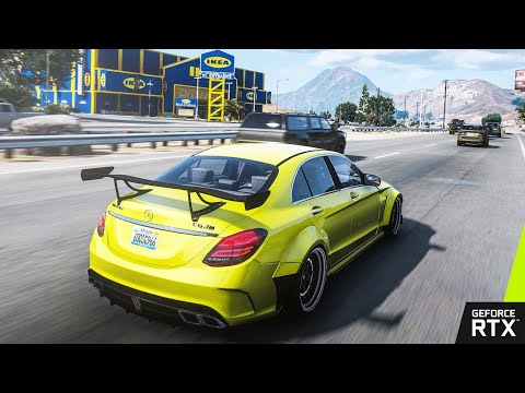 ⁴ᴷ⁶⁰ GTA 5 NEXT-GEN Graphics almost like REAL LIFE!? 2022 Ray Tracing RTX 3090 Graphics Mod!