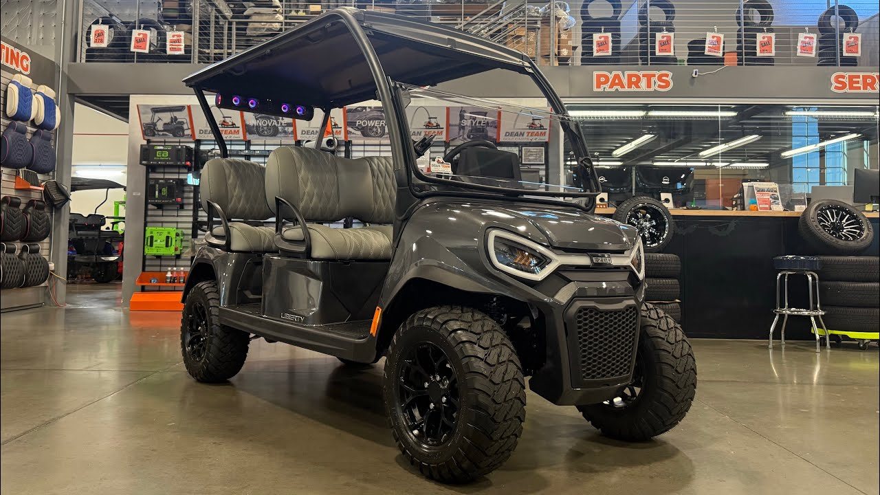 2027 E-Z-GO Liberty 4F XT ELiTE Lithium Powertrain Golf Car - Electric