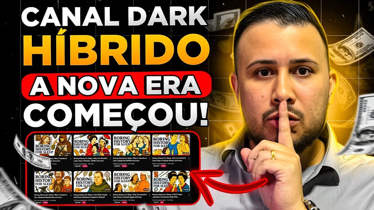 CANAL DARK HÍBRIDO: A NOVA ERA DOS CANAIS DARK JÁ COMEÇOU NA GRINGA! (NÃO FIQUE PARA TRÁS)