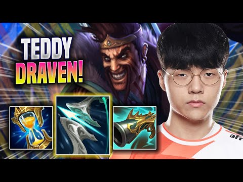 TEDDY IS A GOD WITH DRAVEN! - KDF Teddy Plays Draven ADC vs Ezreal! | Season 2022