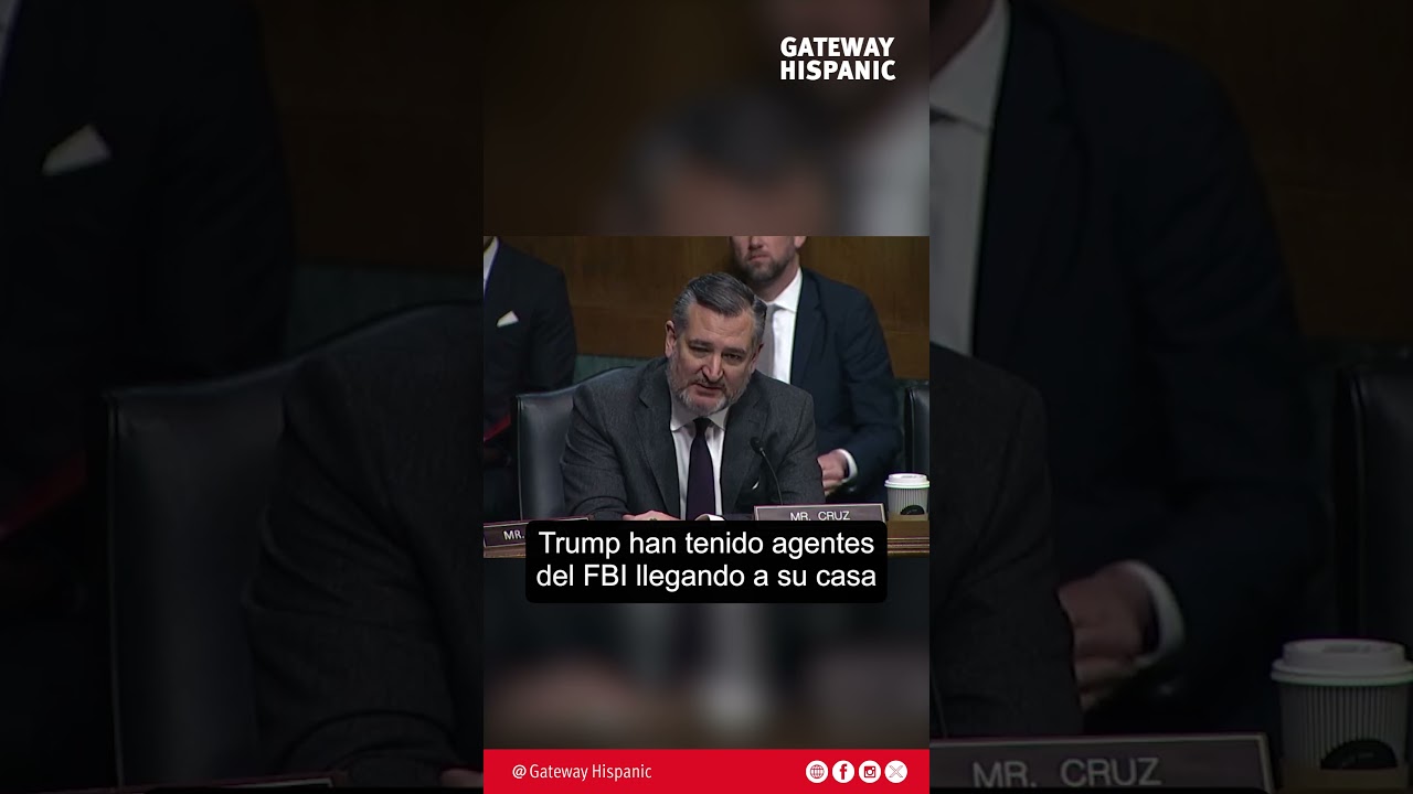 TED CRUZ responds to Democrats about the alleged politicization of the FBI and Justice