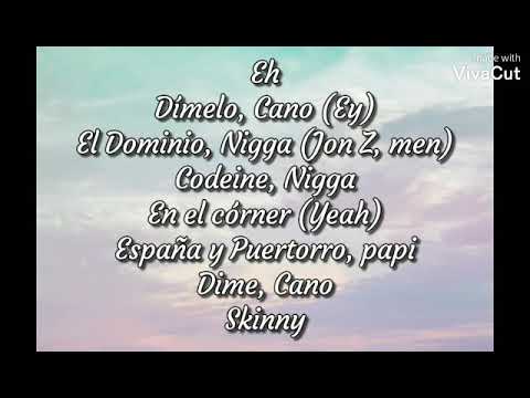 Dinero - [Letra] Cano - Jon Z y Ele A El Dominio