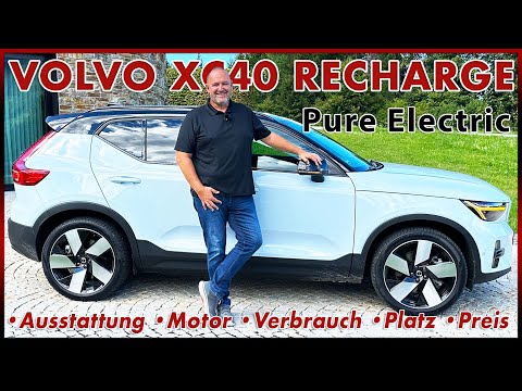 Volvo XC40 Recharge Single Motor Extended Range - 575 km Reichweite 200 kW Laden | Test Review 2023