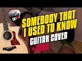 Gotye - Somebody That I Used To Know. Fingerstyle Guitar Cover. Karaoke Guitar Tabs