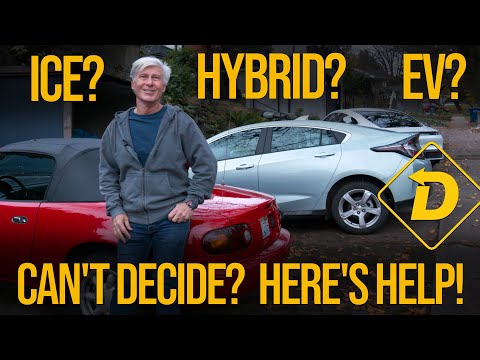 Can’t Decide Between an ICE, Hybrid, Plug-In Hybrid or Electric Vehicle? Here’s Help! #Automotive