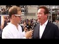 Not even a real explosion can make Arnold Schwarzenegger flinch | Mashable