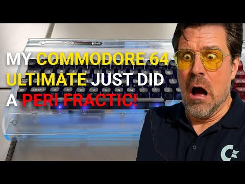 My C64 Ultimate just did a Peri Fractic!