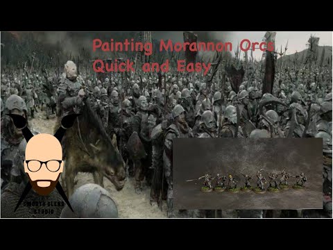 Painting Morannon Orcs : Battle for Pelennor Fields MESBG