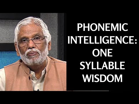 Phonemic Intelligence: One Syllable Wisdom