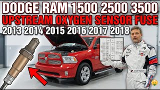 How to Find the Upstream O2 Sensor Fuse on a 4th Gen Ram Truck