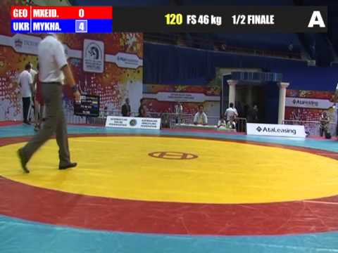 46kg 1/2 MXEIDZE Irakli-MYKHAYLOV Vasyl
