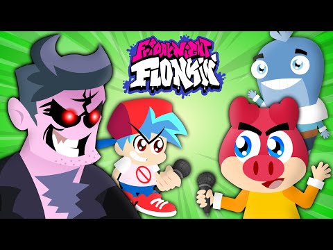 Flonk em Friday Night Funkin' vs Daddy Dearest - Especial de Halloween -  Turma Mirim