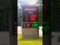 Most expensive gas in America! Georgia vs. California #gas #gasprices #fuel