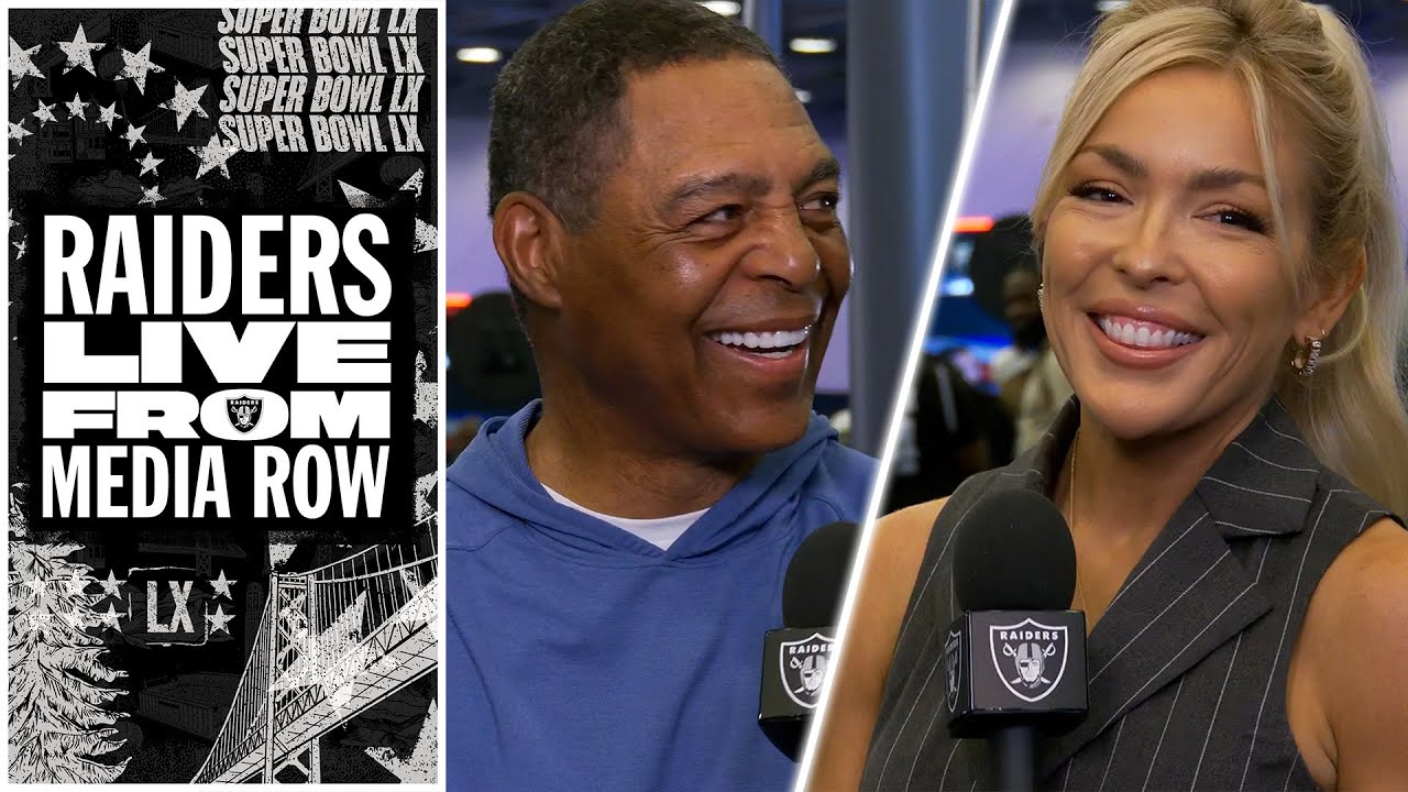 Marcus Allen, Steve Wyche, Colleen Wolfe and Rashad Jennings | Raiders Live From Media Row