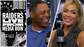 Marcus Allen, Steve Wyche, Colleen Wolfe and Rashad Jennings | Raiders Live From Media Row