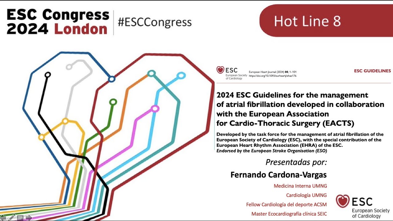 Revisión: 2024 ESC EACTS Guidelines for the management of atrial fibrillation