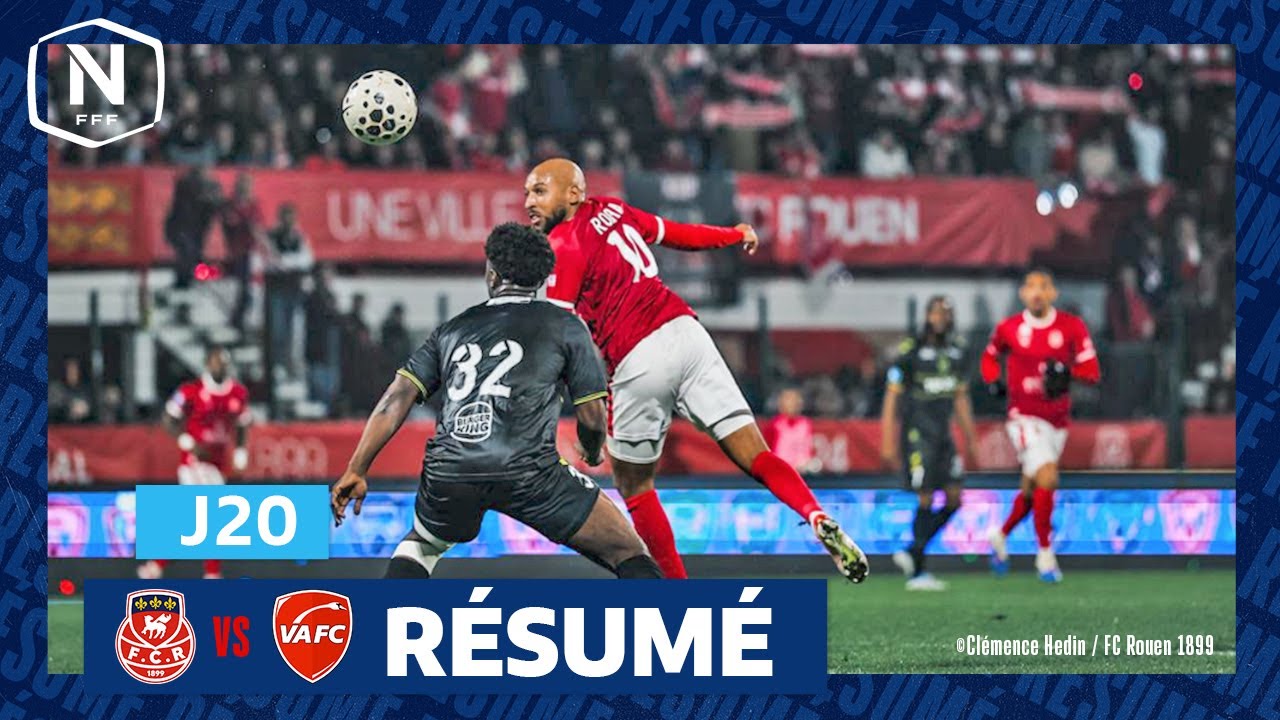 Rouen vs Valenciennes Highlights