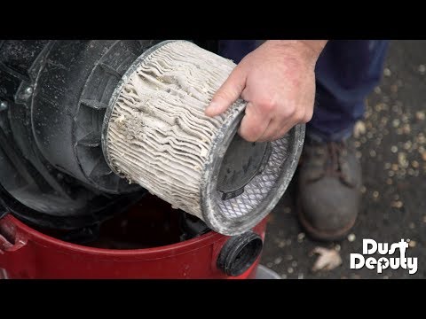 Eliminate Clogged Vacuum Filters with the Dust Deputy