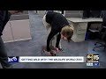 Warthog Runs Through ABC15 Studios