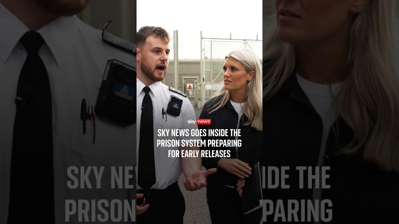 Video: Sky News enters UK prisons and probation services ahead of Sentencing Act early releases