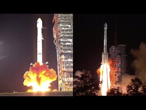 Long March-3B launches BeiDou-3 satellites